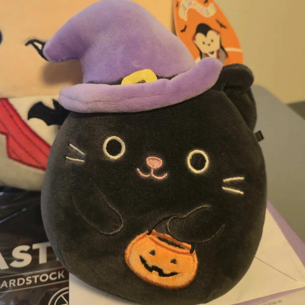 New Squishmallow Vlad Vampire And Halloween Cat - Picture 2 of 3